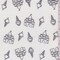 White Ice Cream Castle Brushed French Terry Knit Fabric By the Yard